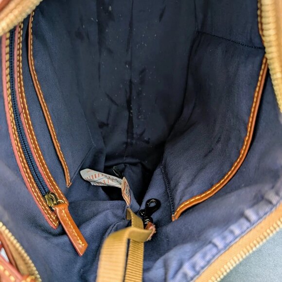 Dooney and Bourke Baltimore Orioles Satchel Purse Shoulder Bag Leather O's EUC - Picture 9 of 9